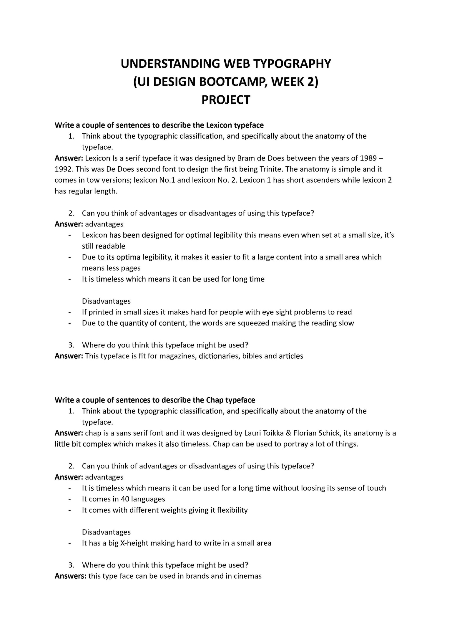 Typography Project - image 1 - student project