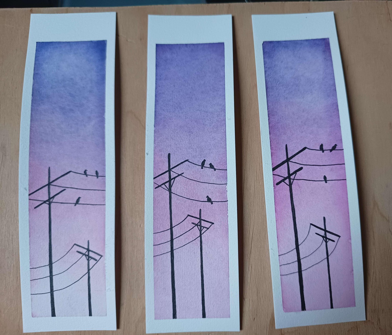 Waves and power lines - image 1 - student project