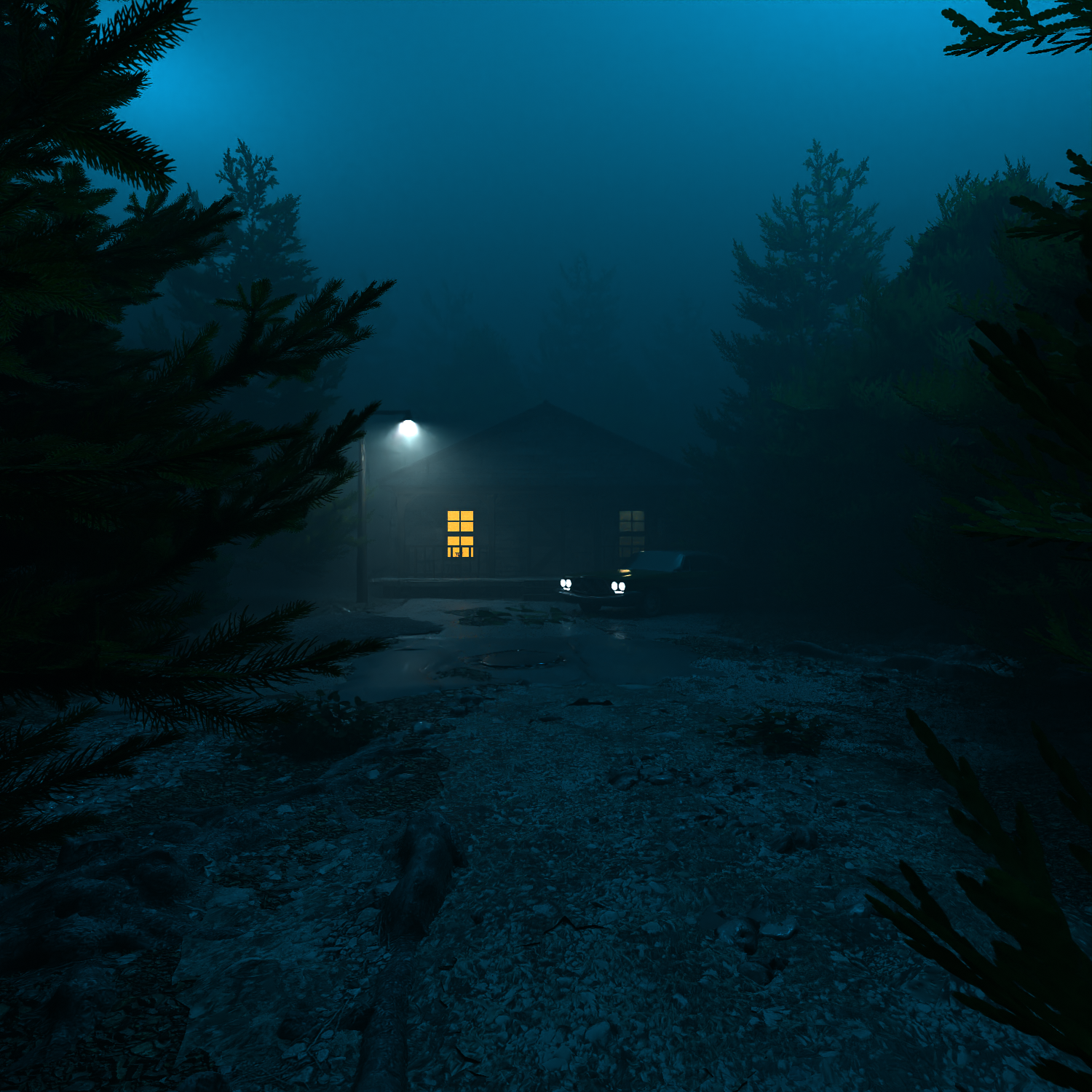 Cabin in the woods - image 1 - student project