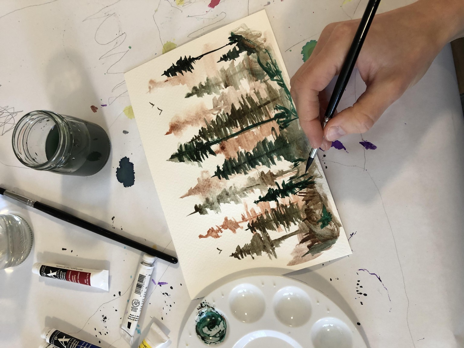 Misty Forests - image 2 - student project