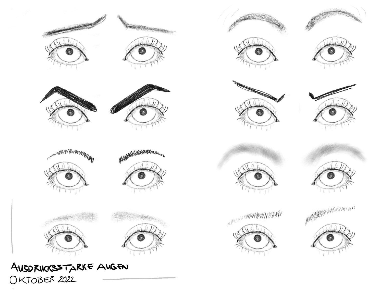 Eyes #Procreate - image 2 - student project