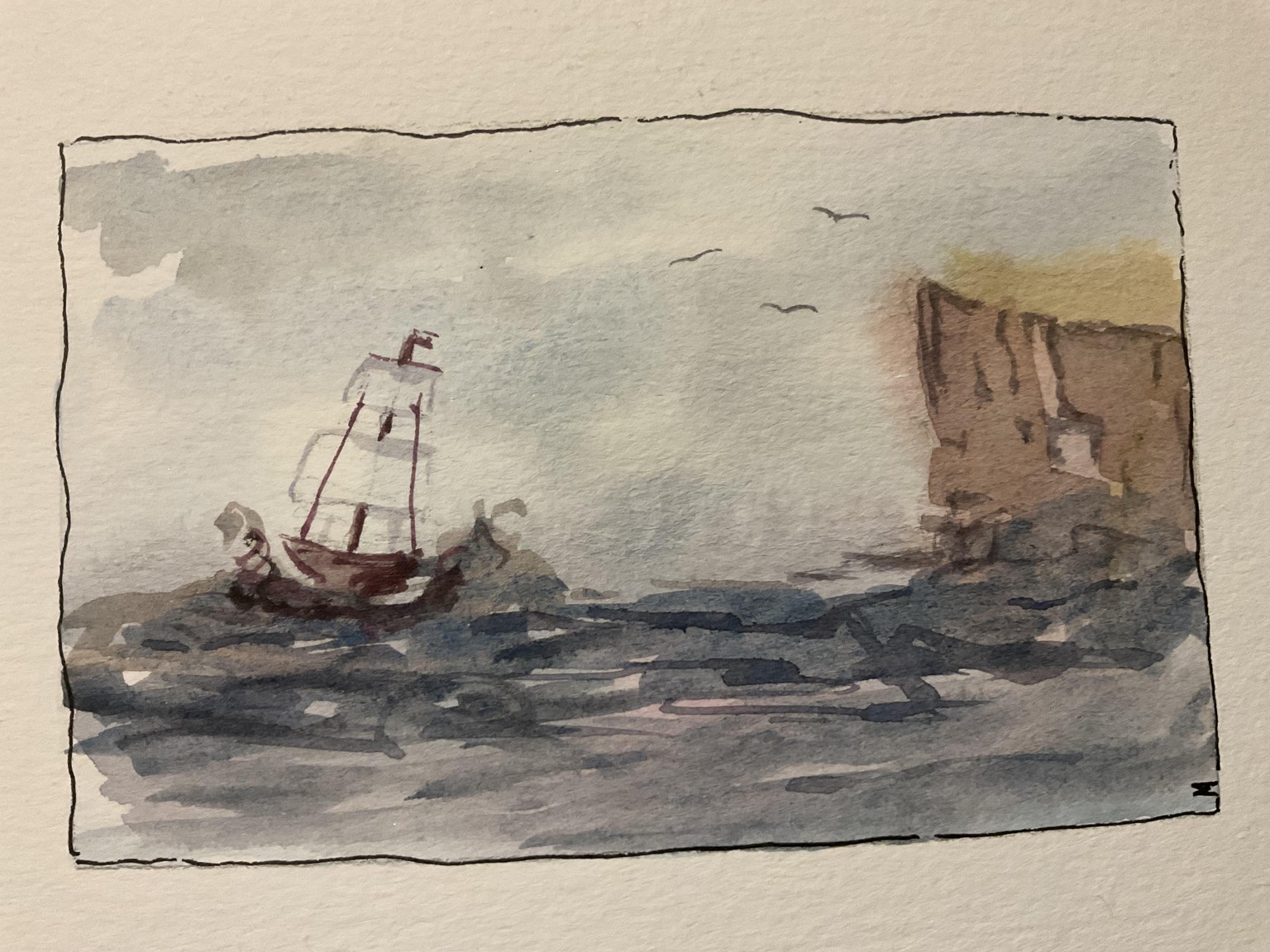 Mühelose Aquarell-Landschaften - image 4 - student project