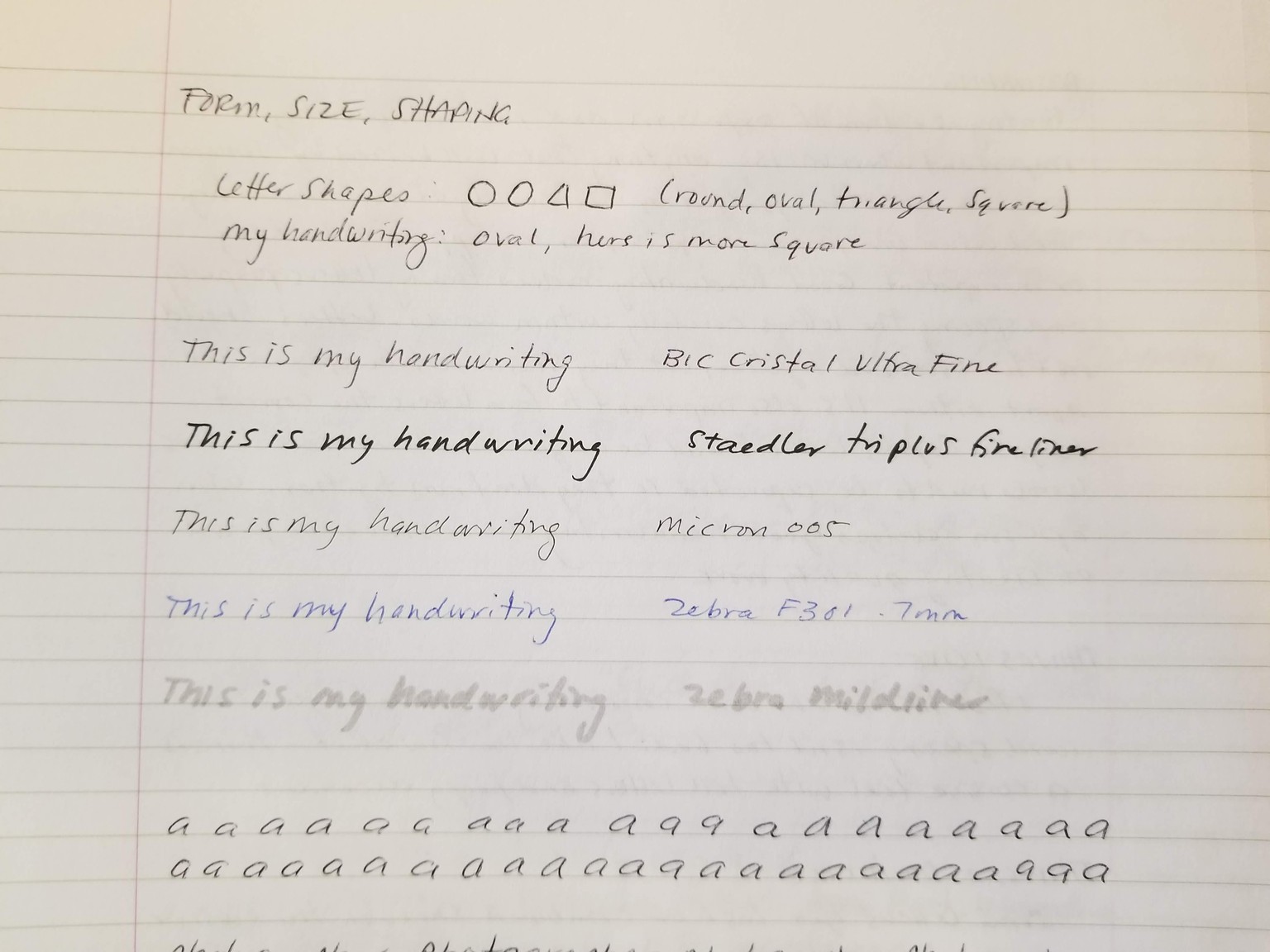 Handwriting Improvement - image 3 - student project