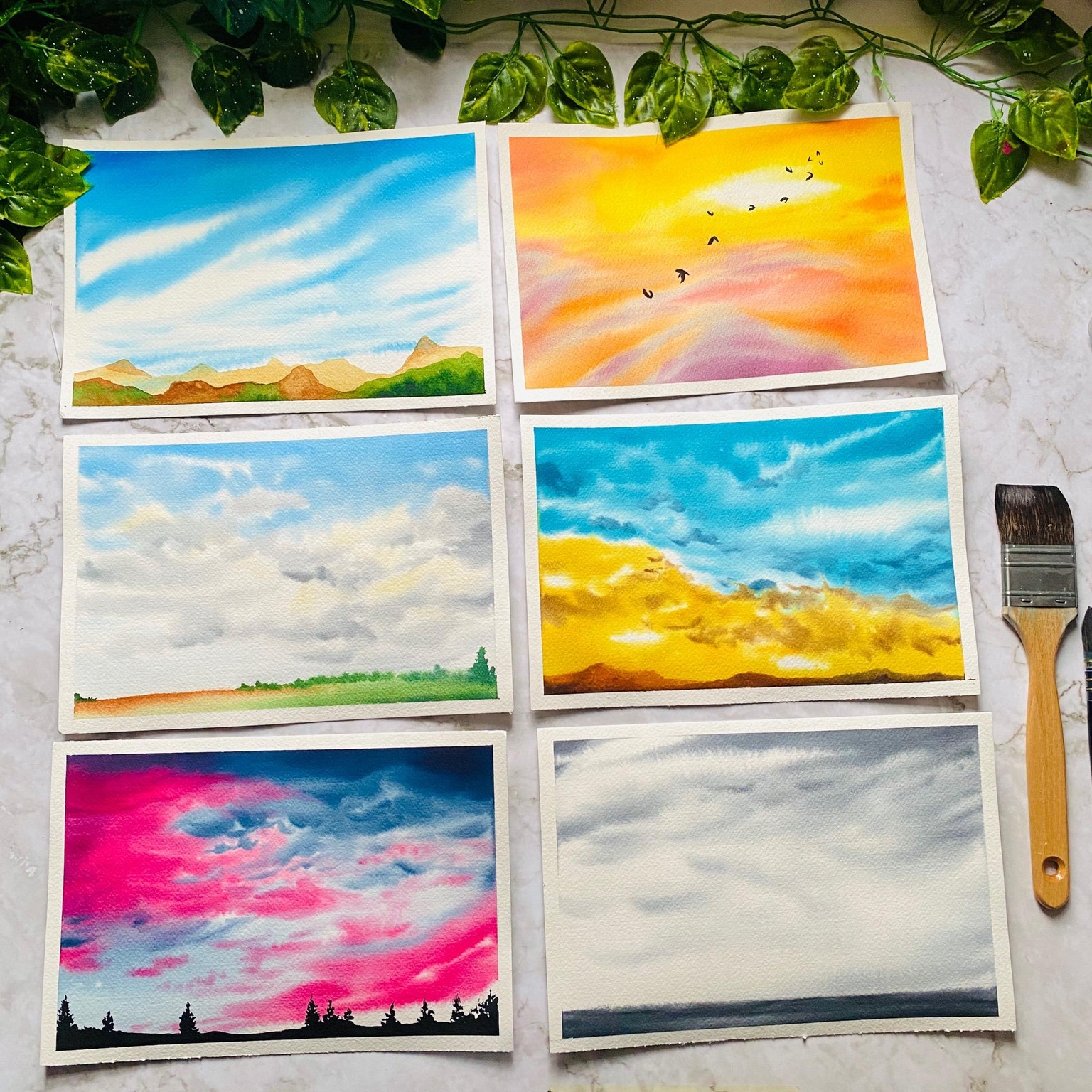 Week 1 and 2 Paintings <3 - image 1 - student project