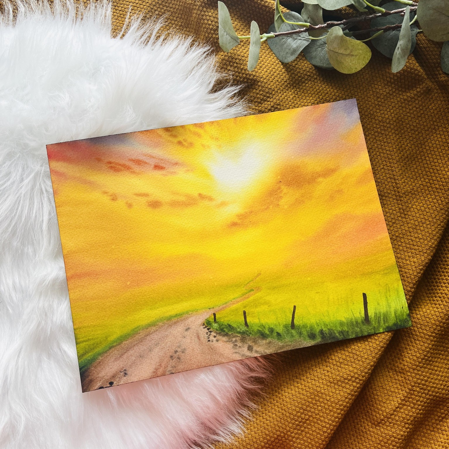 Colours of Sunset Paintings - image 1 - student project