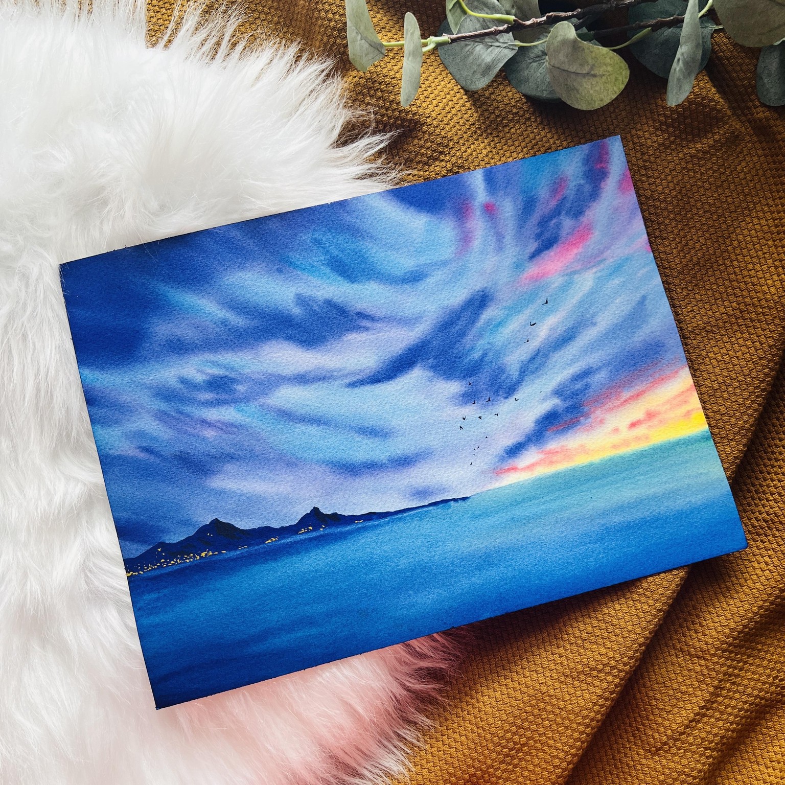 Colours of Sunset Paintings - image 4 - student project