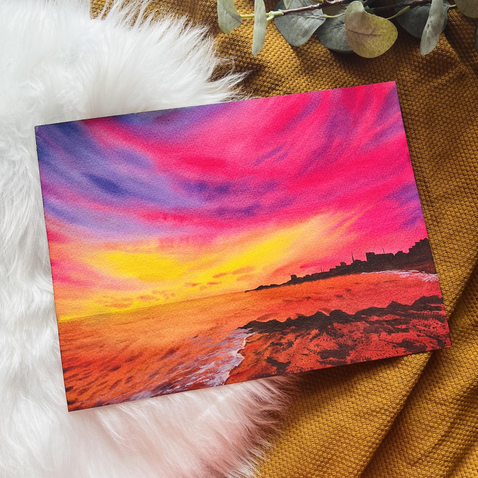 Colours of Sunset Paintings - image 5 - student project