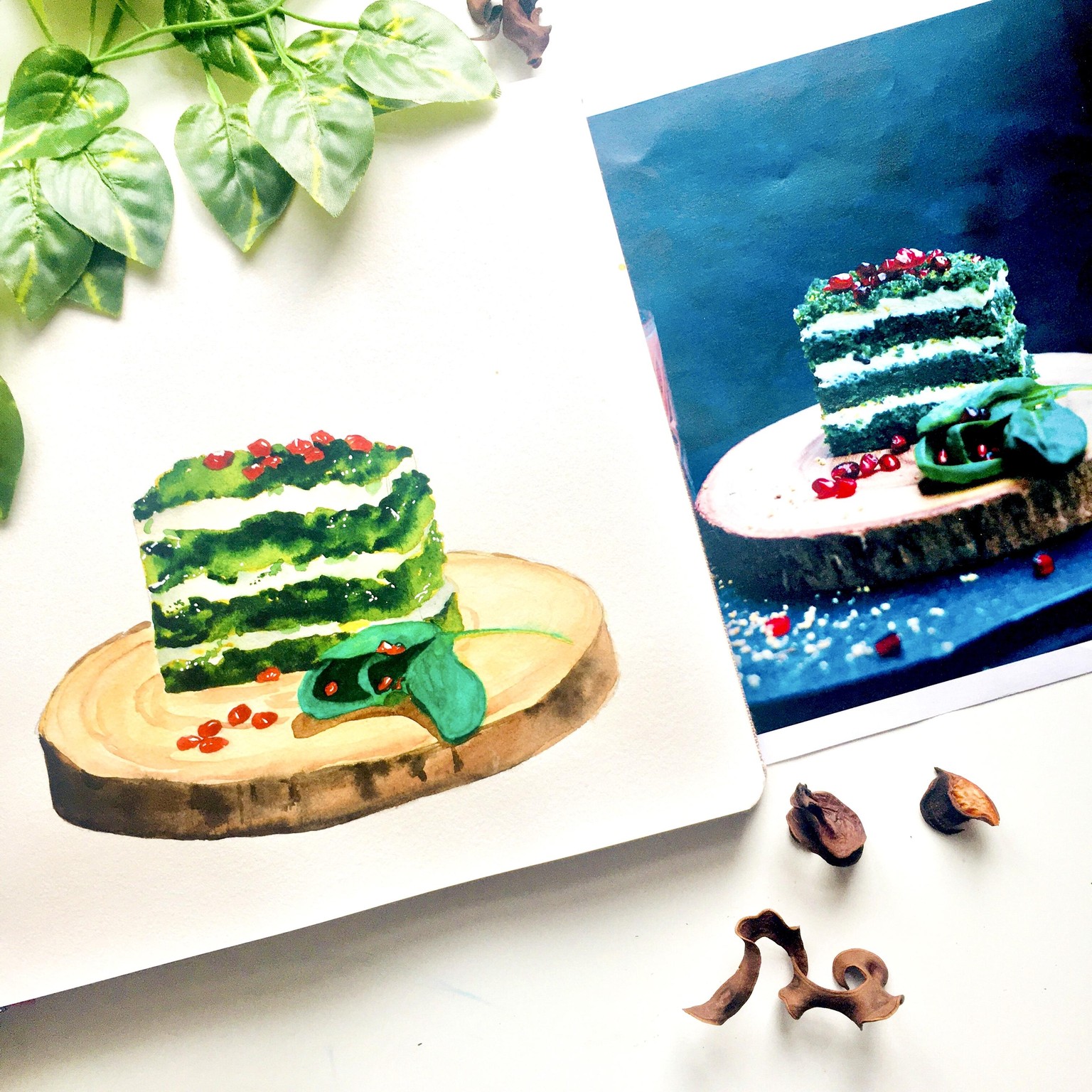 Food Illustration From Picture - image 4 - student project