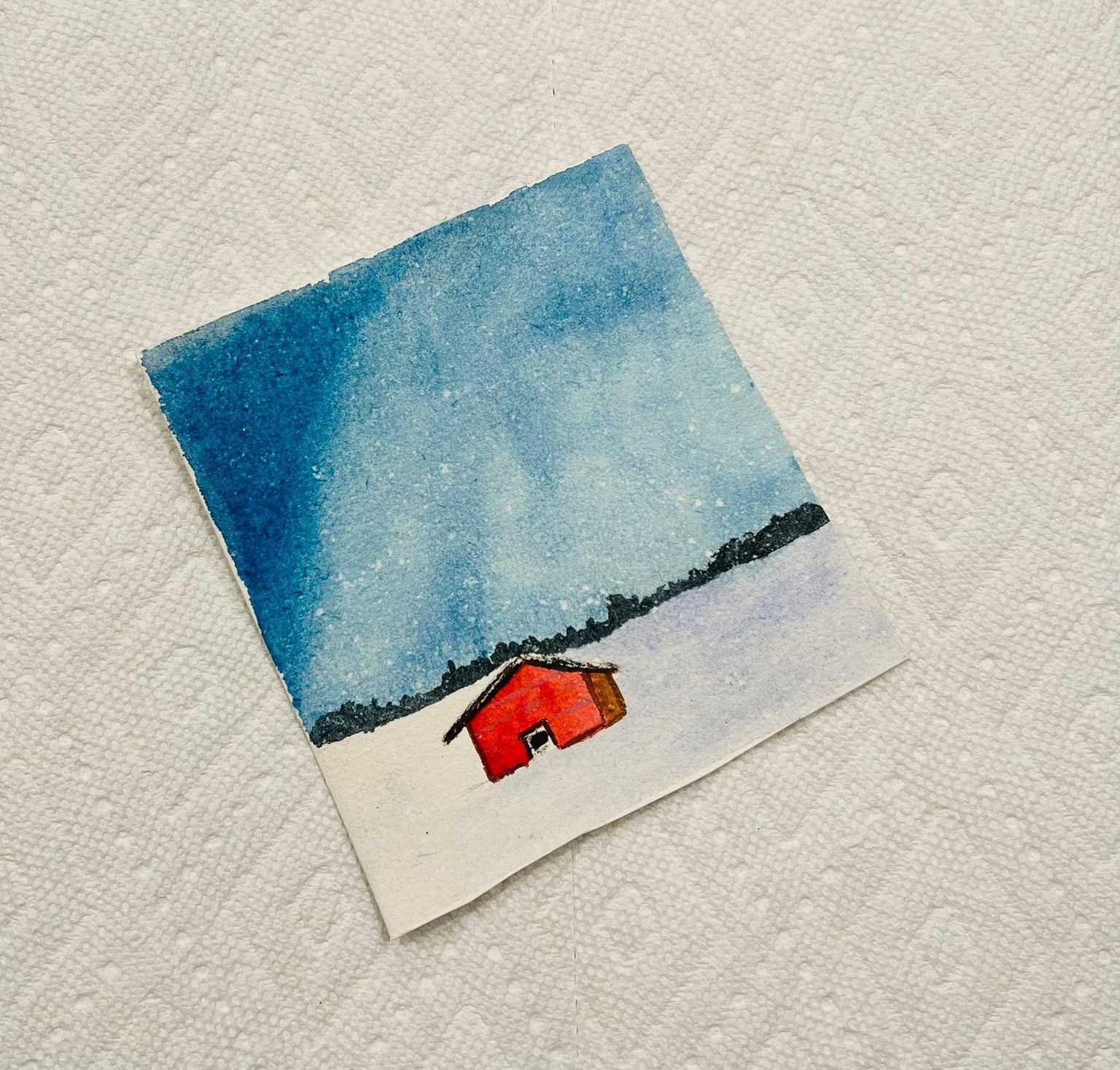 Fall in love with watercolors - image 4 - student project