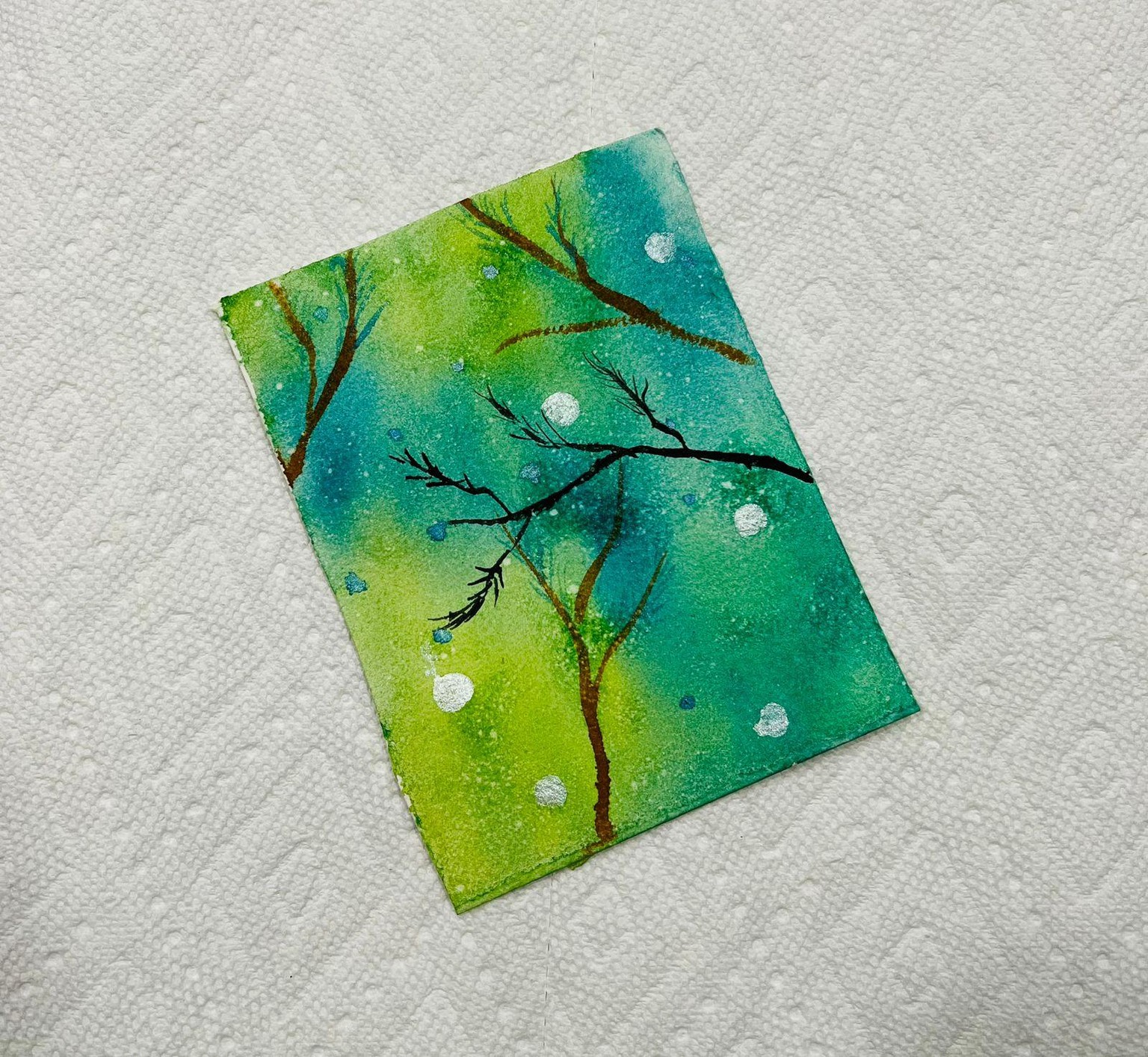 Fall in love with watercolors - image 5 - student project