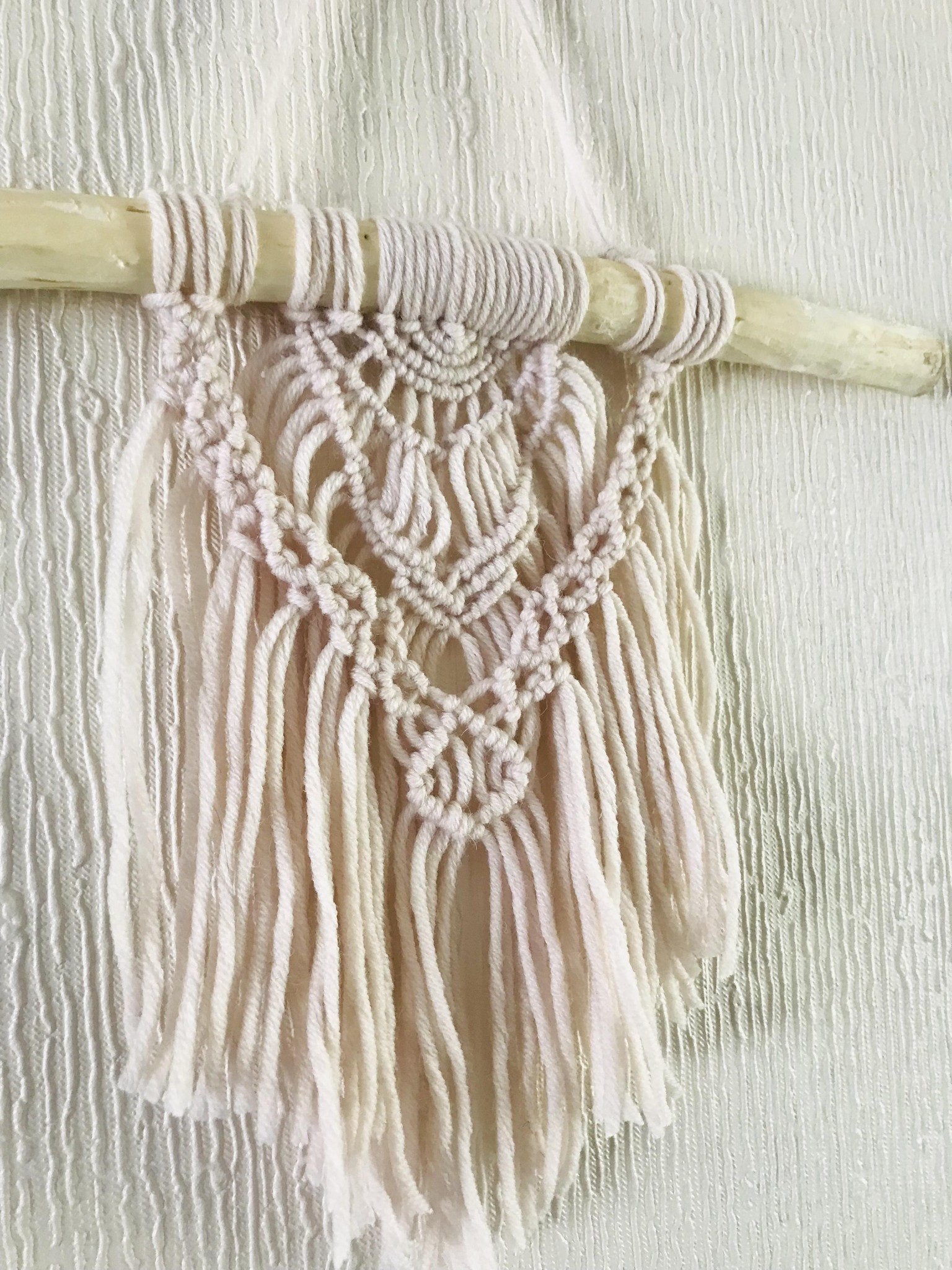 First try at macramé - image 1 - student project