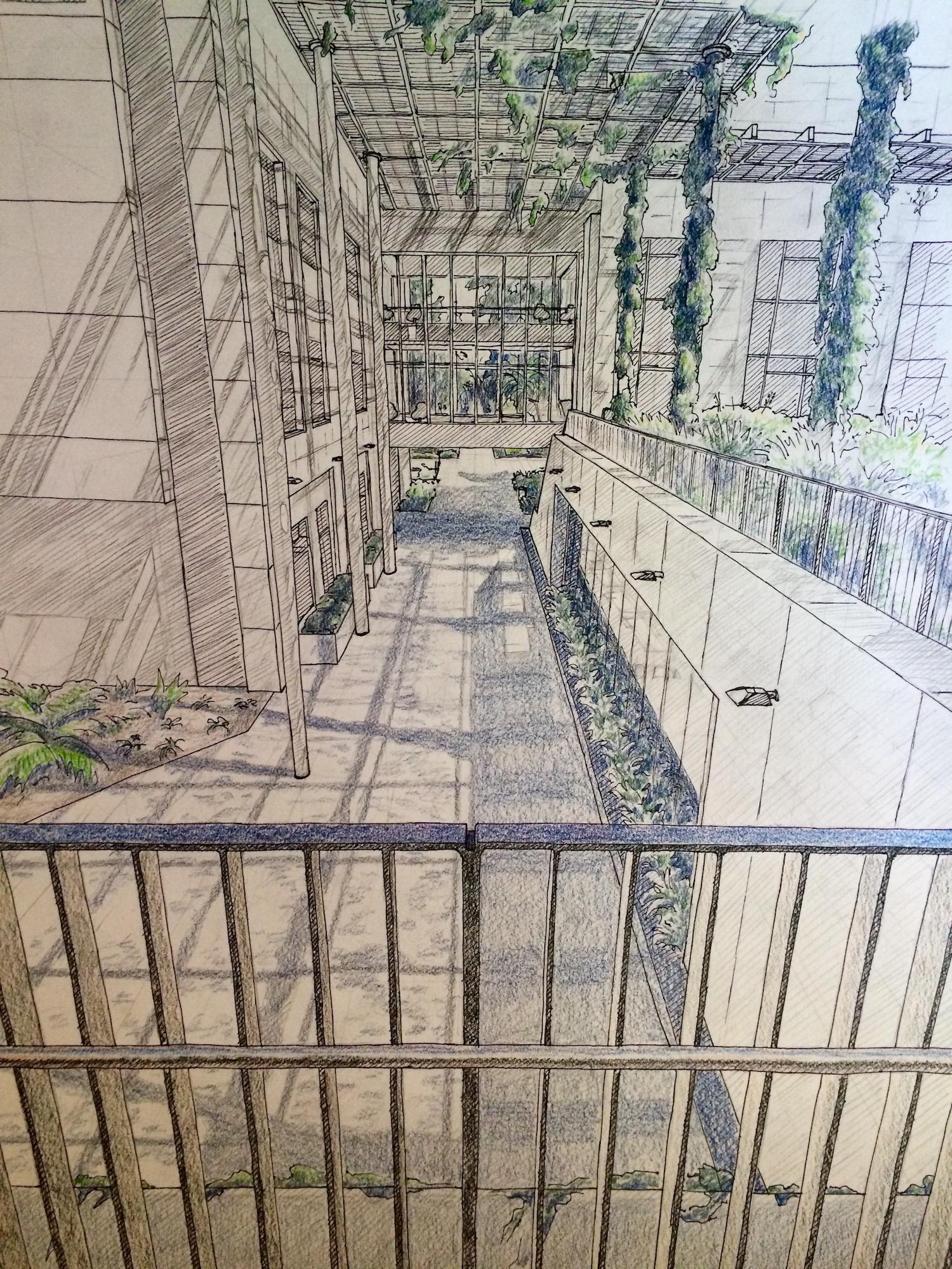 Architectural drawing - image 4 - student project