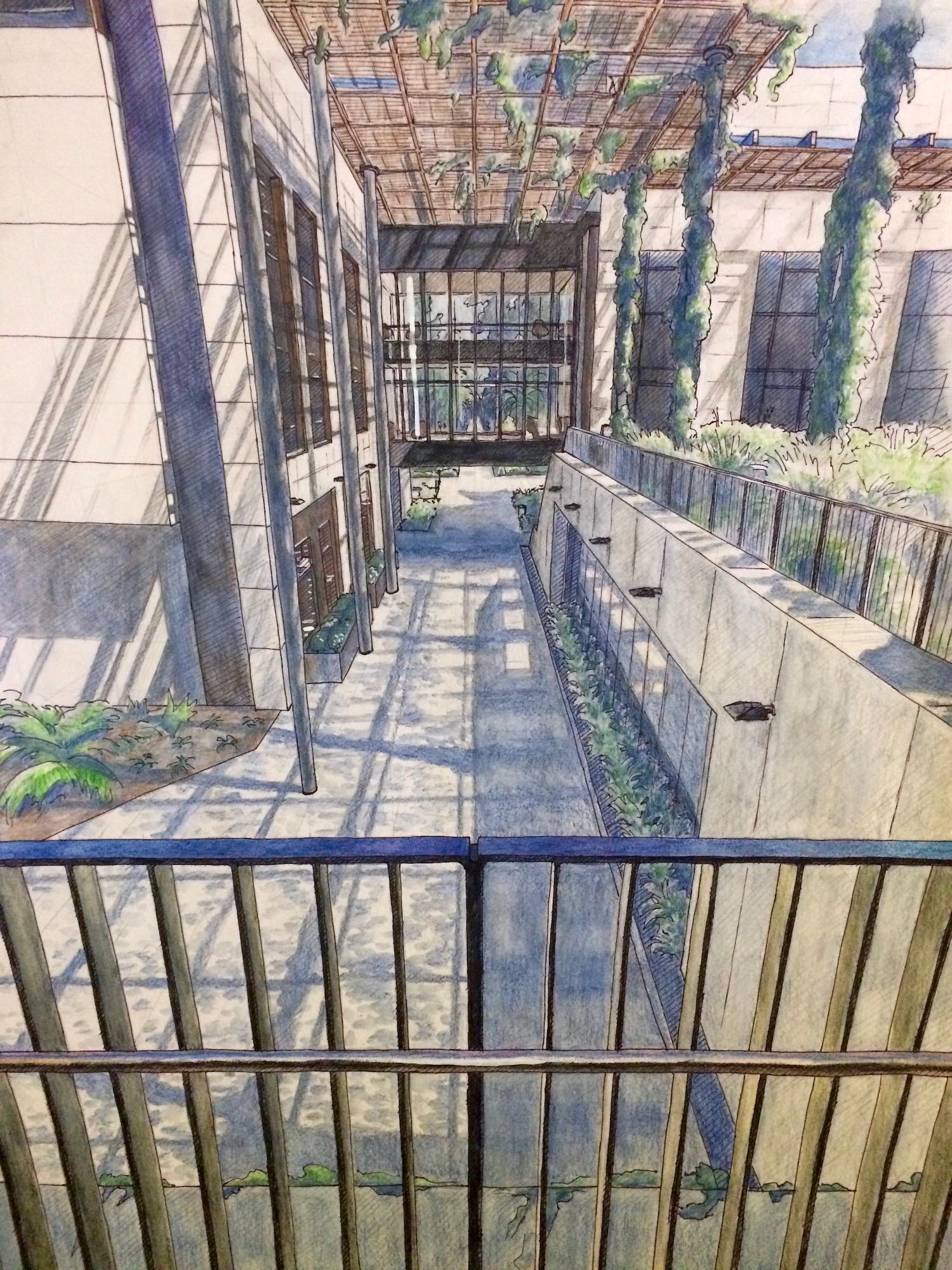 Architectural drawing - image 5 - student project