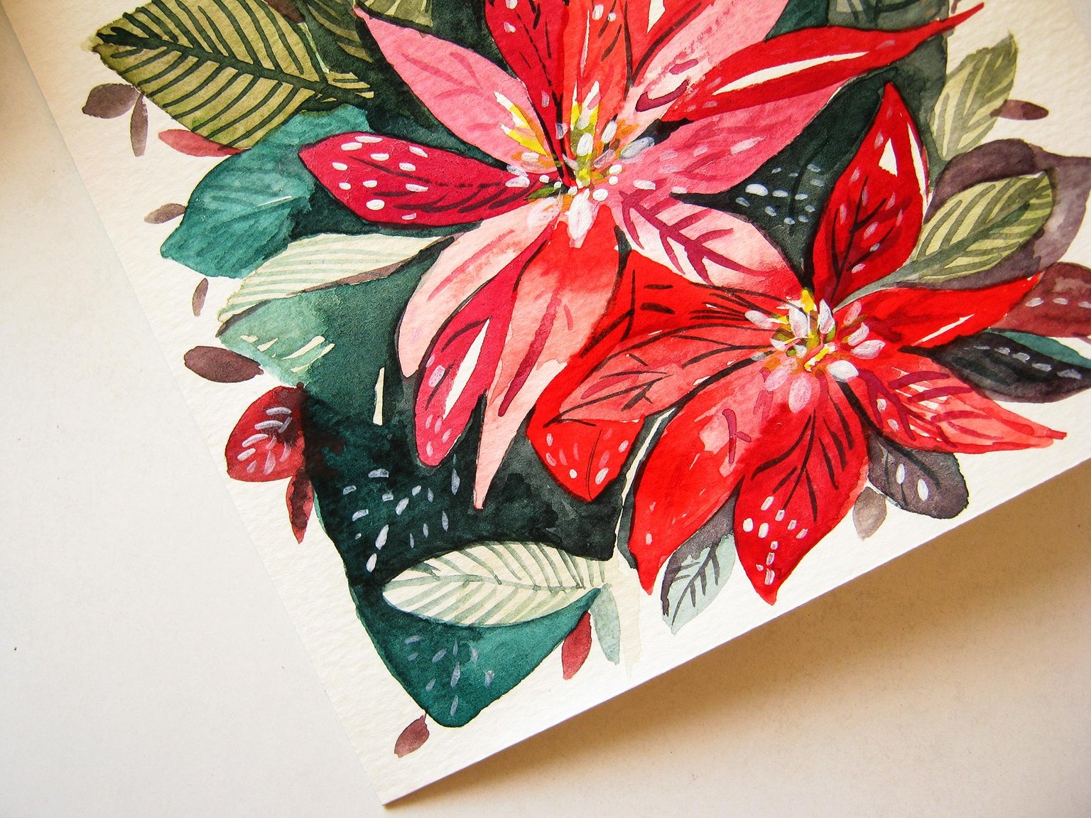 Painting Holiday florals in Spring, who else is painting them? - image 5 - student project