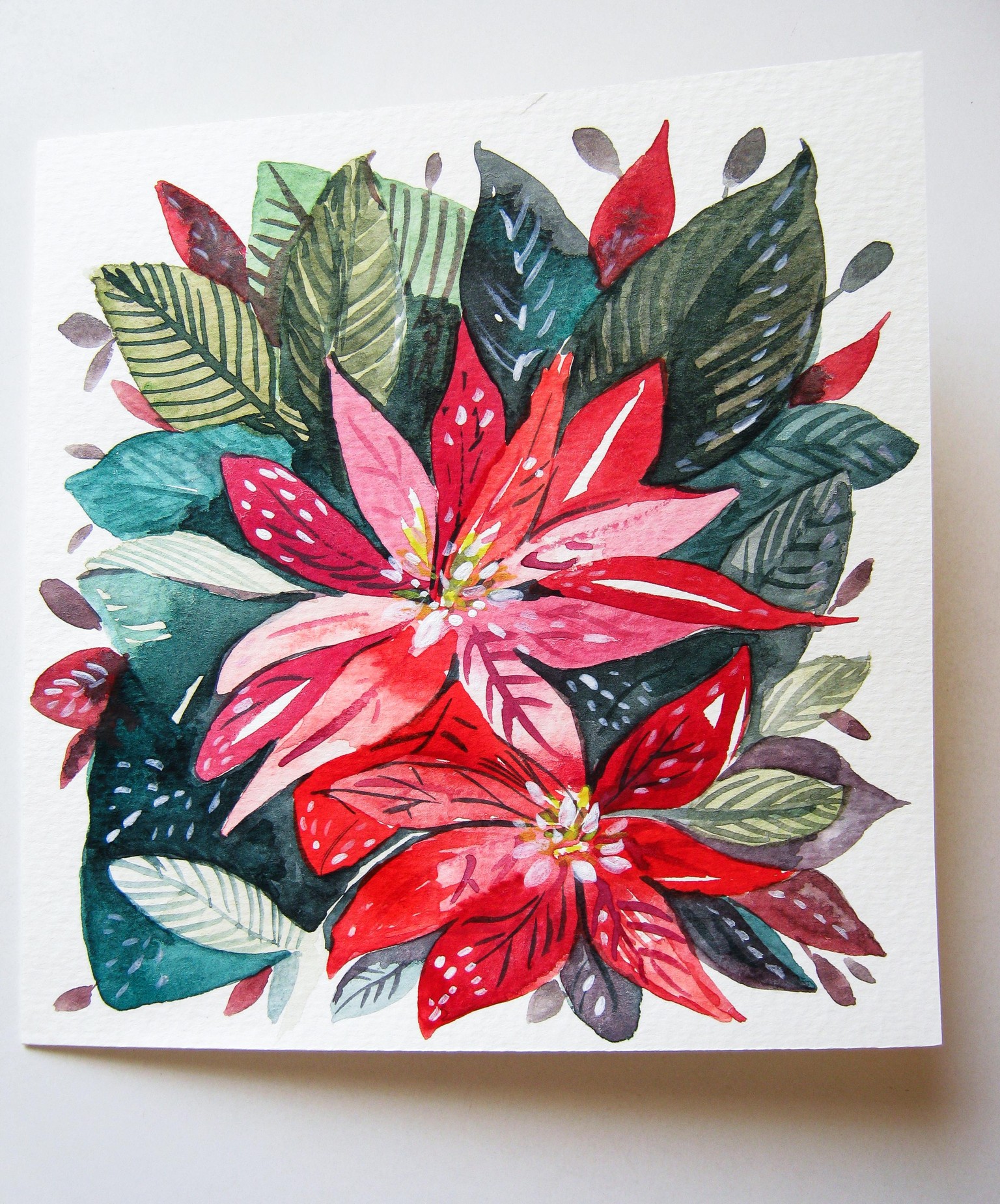 Painting Holiday florals in Spring, who else is painting them? - image 3 - student project