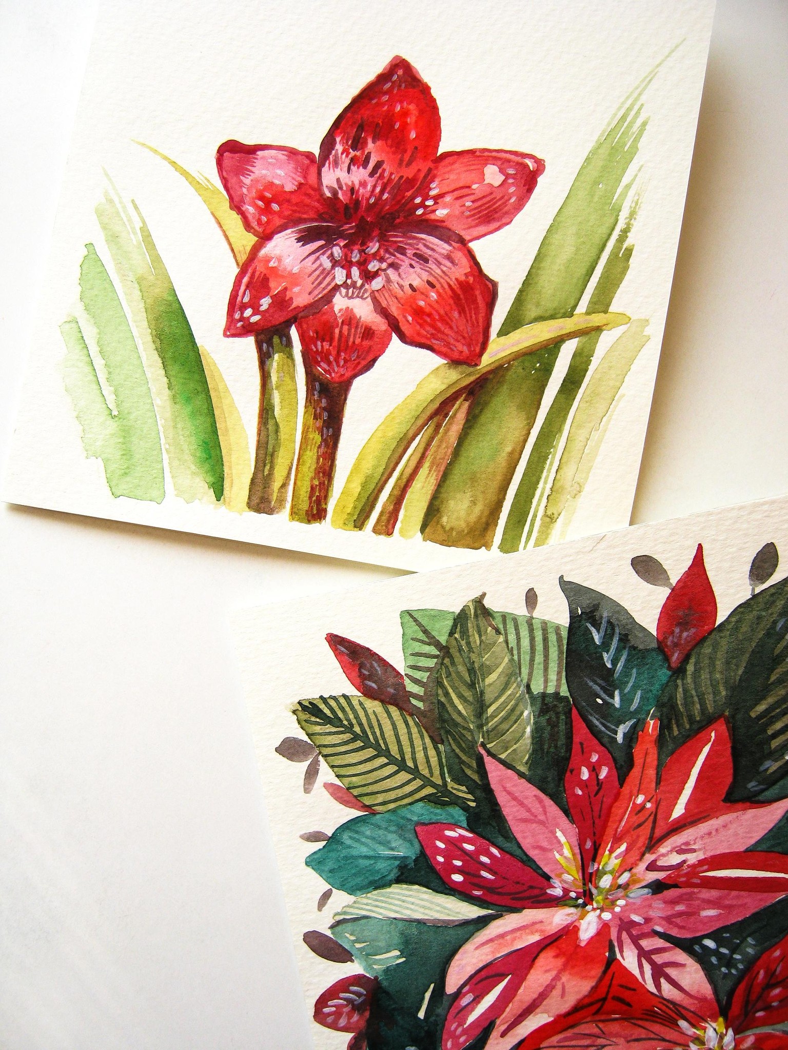 Painting Holiday florals in Spring, who else is painting them? - image 10 - student project