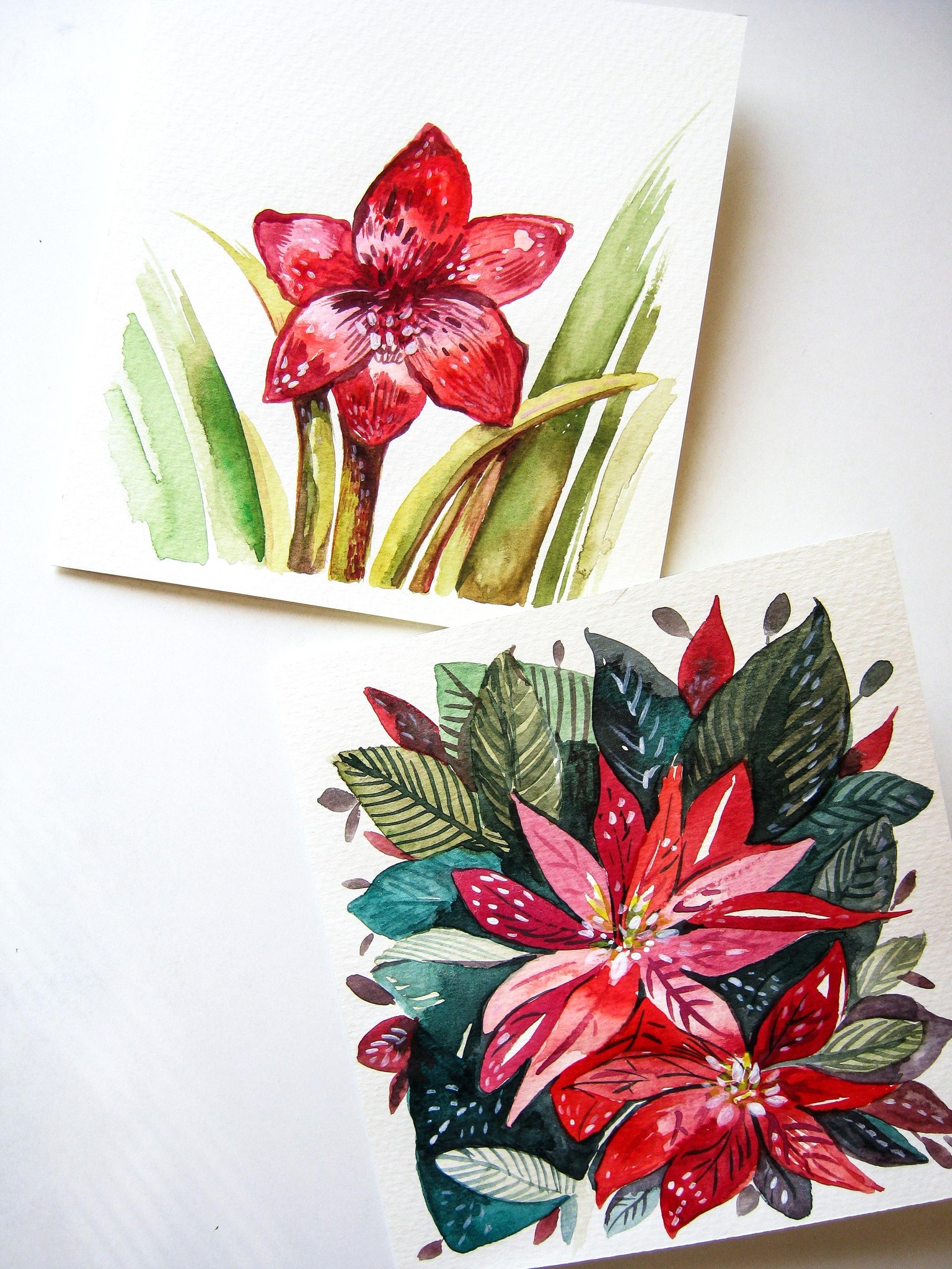 Painting Holiday florals in Spring, who else is painting them? - image 2 - student project
