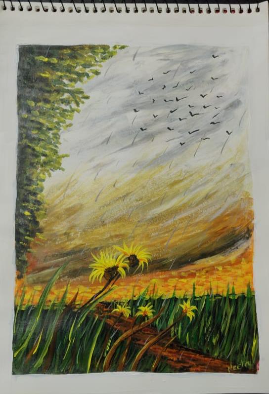 Monsoon Landscape - image 1 - student project