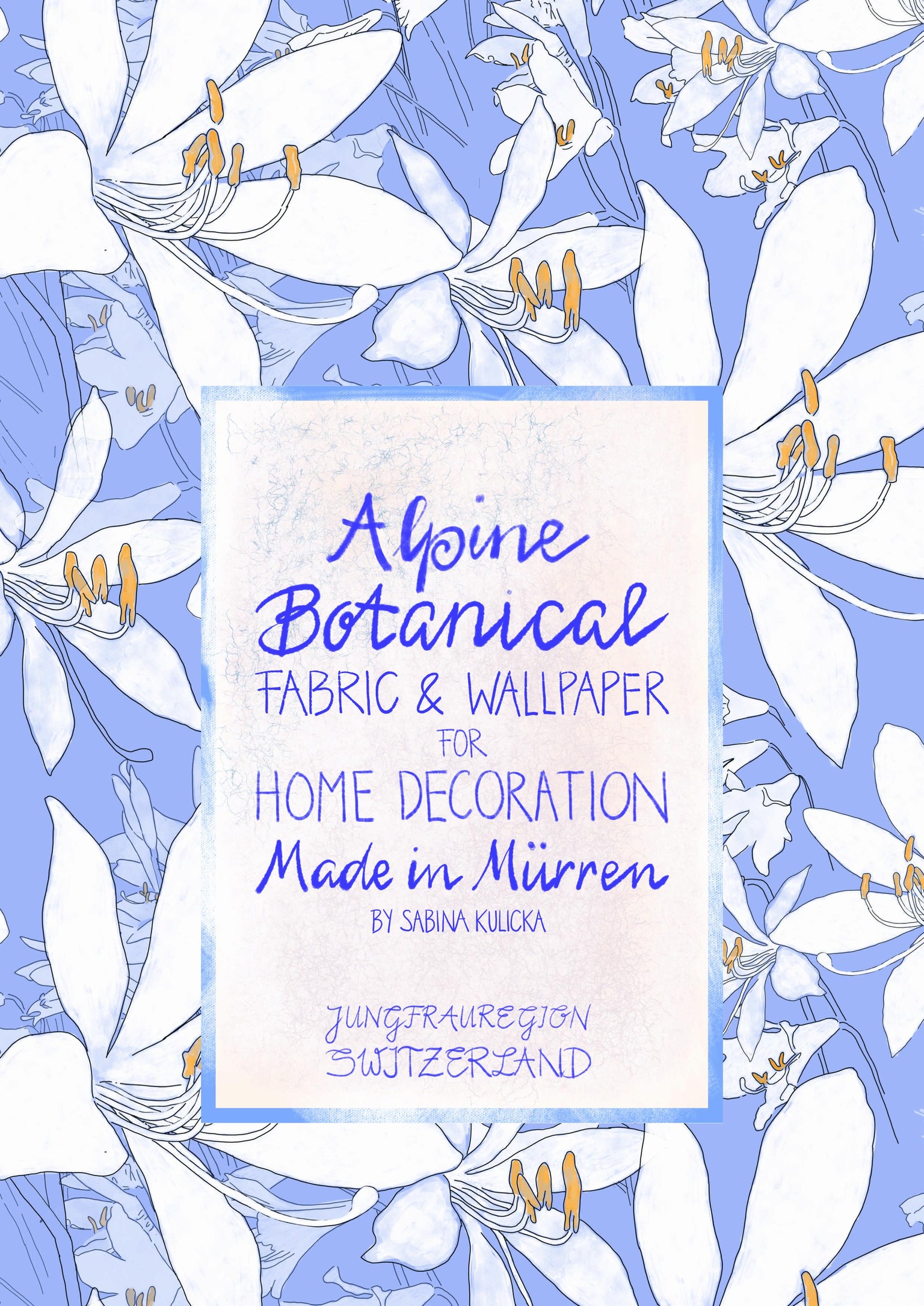 Lettering for a botanical drawing project - image 1 - student project