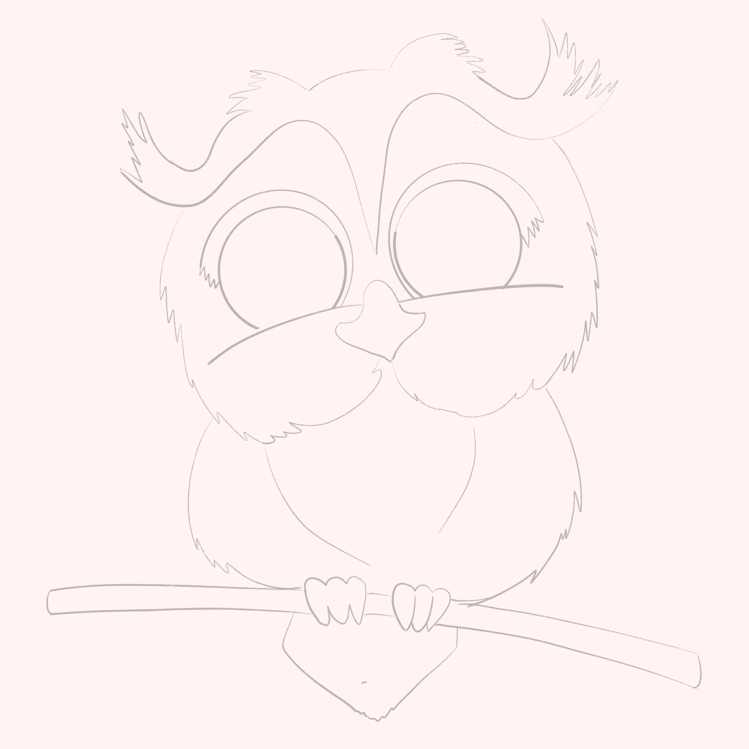 Cute pinky owl - image 1 - student project