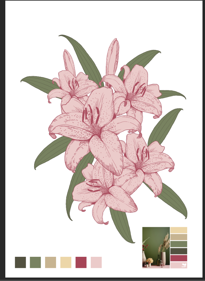 STILL LIFE LILY - image 5 - student project