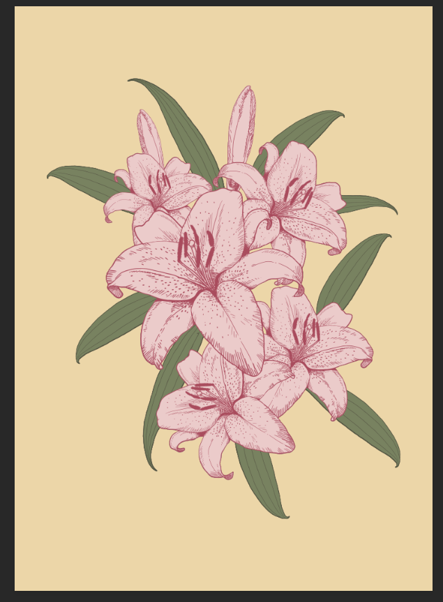 STILL LIFE LILY - image 6 - student project