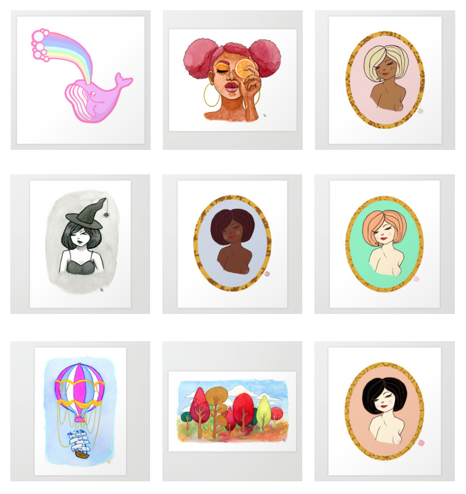 Shona Taylor's Society6 Shop - image 1 - student project