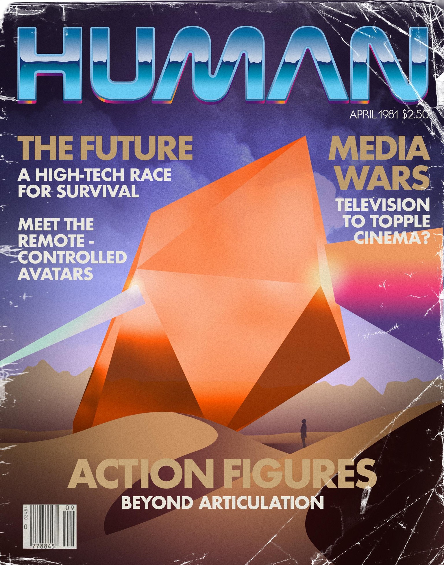HUMAN Magazine (1981) - image 1 - student project