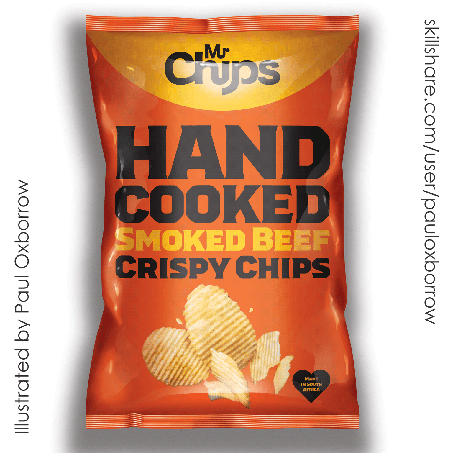 Mr Chips Hand Cooked Crispy Chips - image 4 - student project