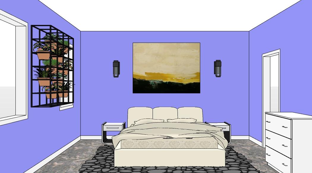 Bedroom Design - image 1 - student project