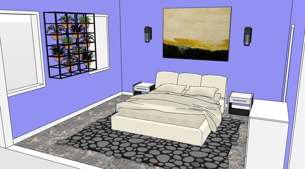 Bedroom Design - image 2 - student project