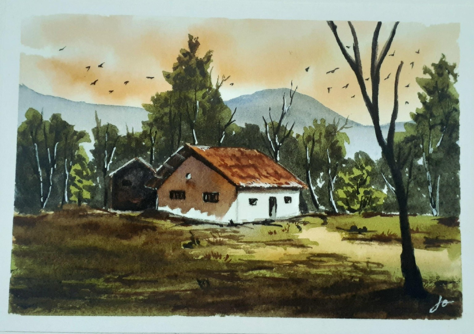 Village inspired landscape - image 4 - student project