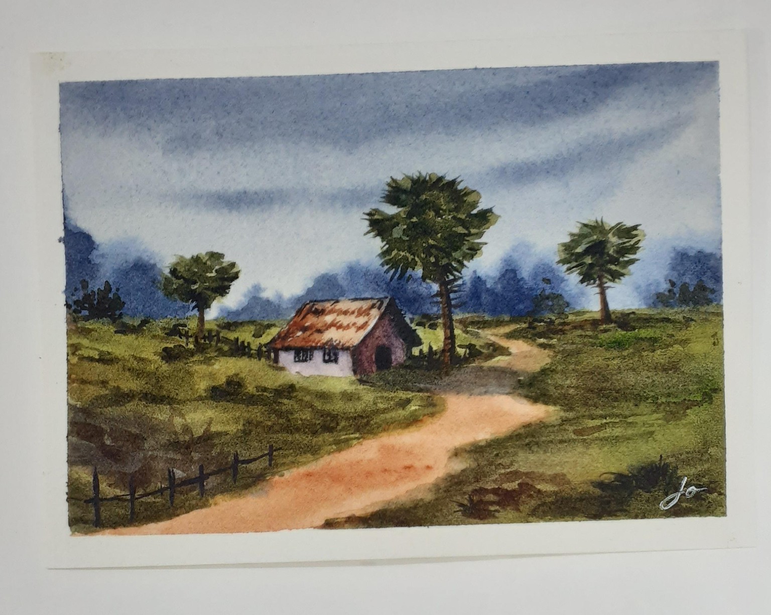 Village inspired landscape - image 2 - student project