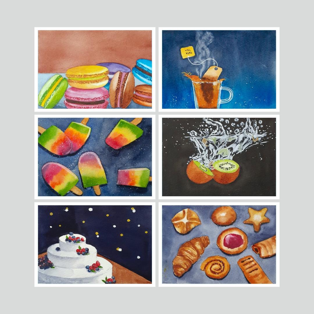 100daysofpaintingwithmystique (Days 1-100) - image 17 - student project