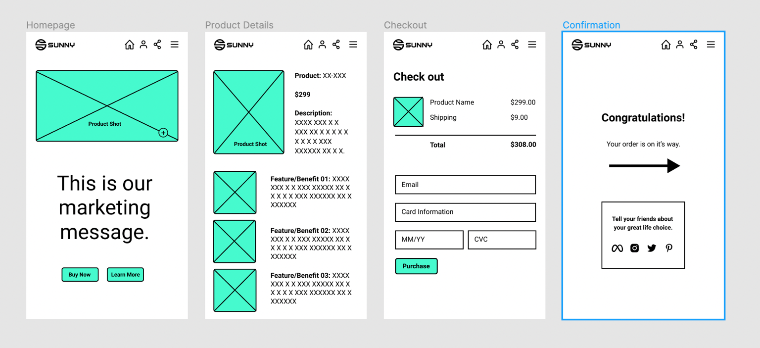 Figma UI UX Design Essentials - image 3 - student project