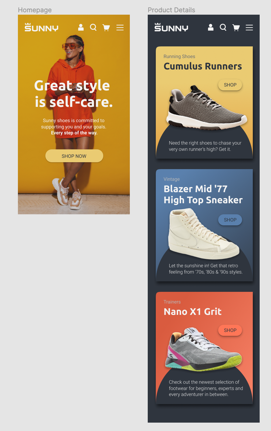 Figma UI UX Design Essentials - image 12 - student project