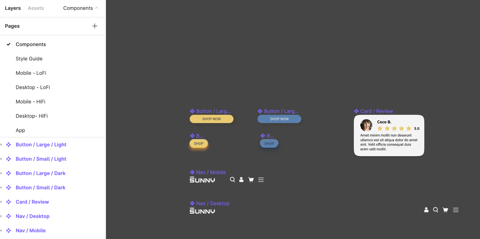 Figma UI UX Design Essentials - image 16 - student project
