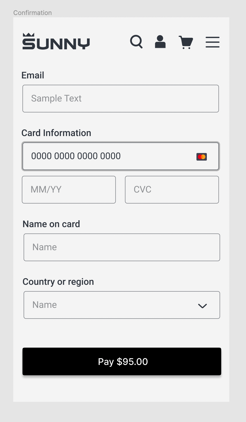 Figma UI UX Design Essentials - image 21 - student project