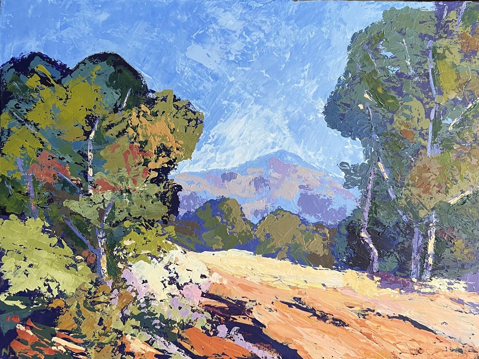 Such a sunny landscape - image 1 - student project