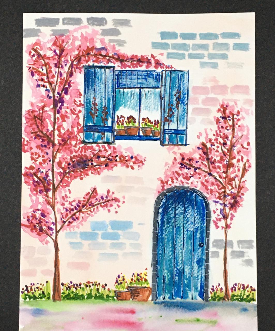 Advanced class - house painting - image 1 - student project