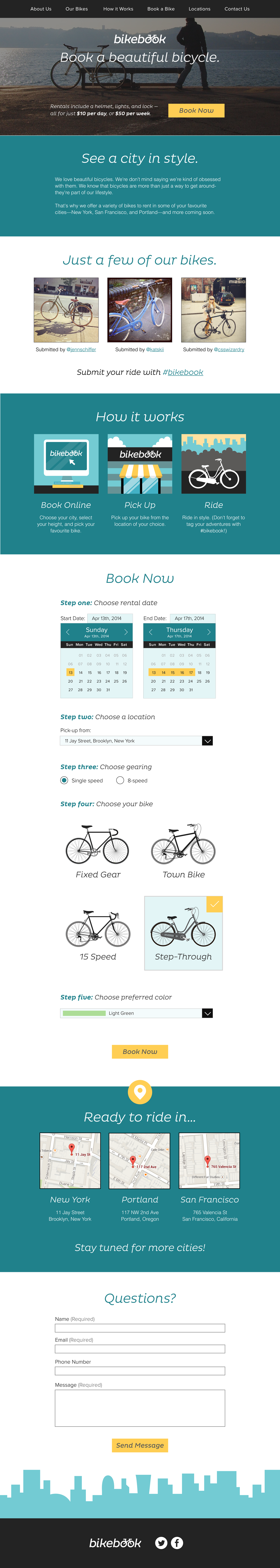 Bikebook II - image 3 - student project