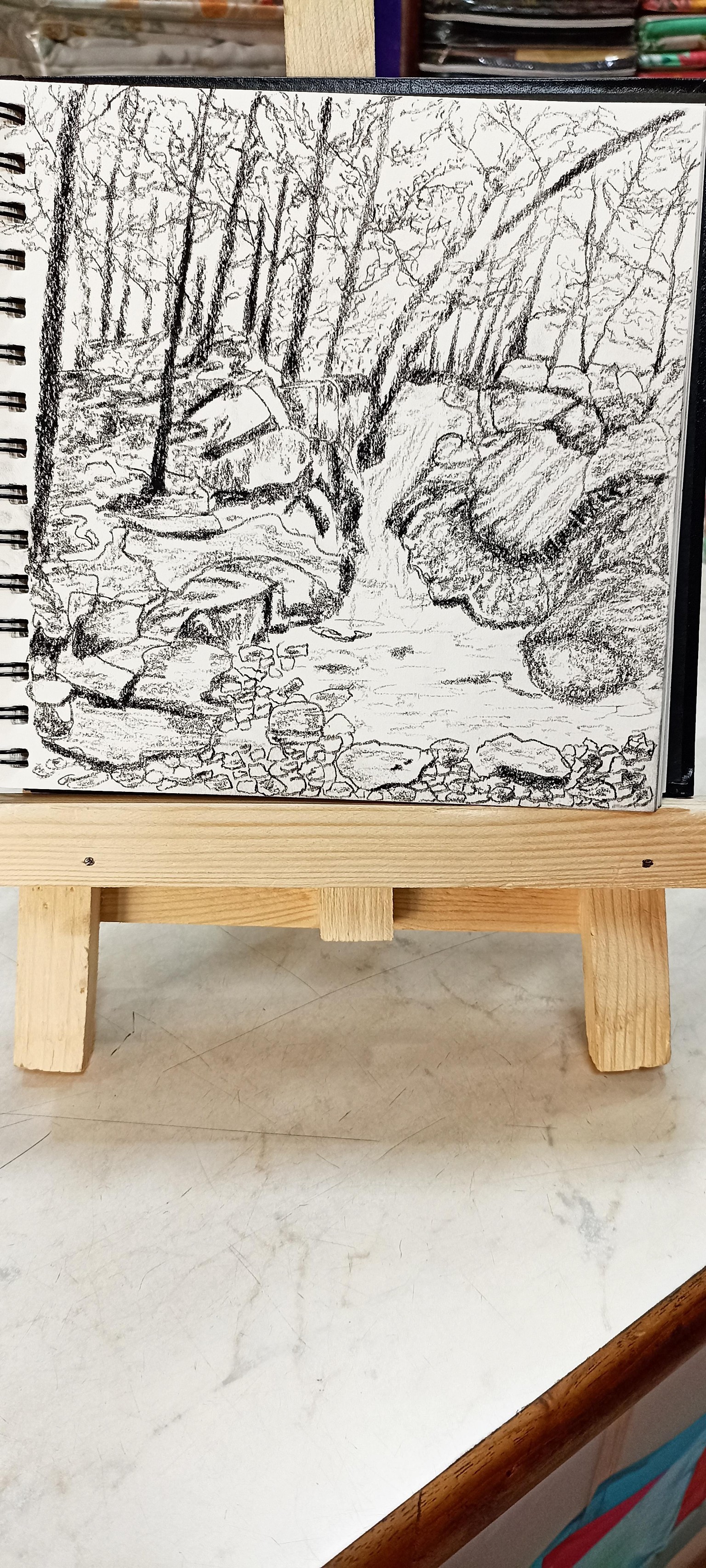 Landscape sketching - image 1 - student project