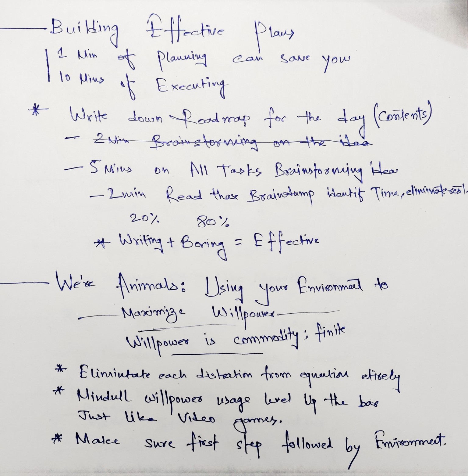 Productivity Class Notes - image 2 - student project