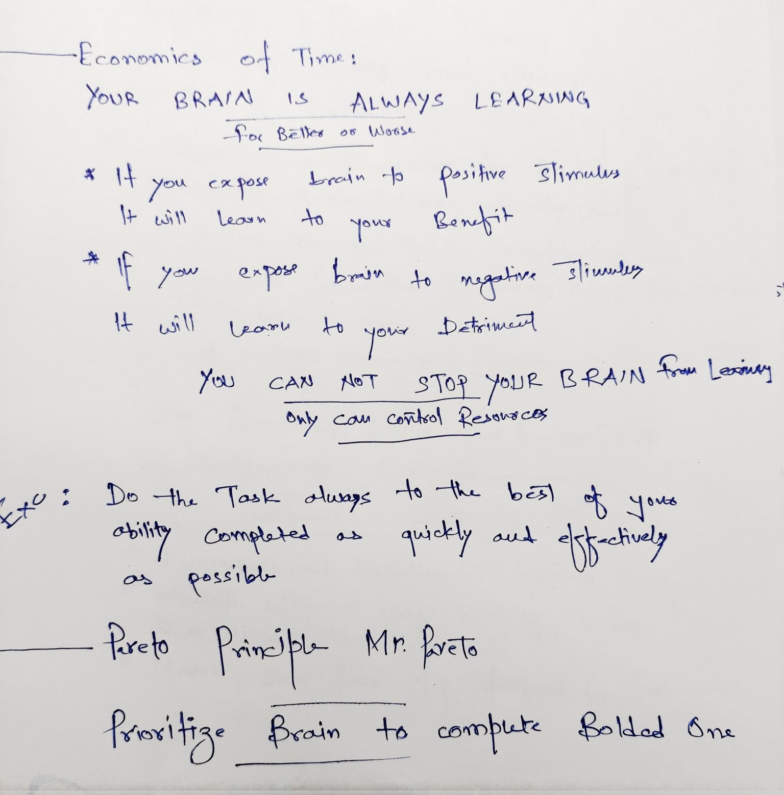 Productivity Class Notes - image 1 - student project