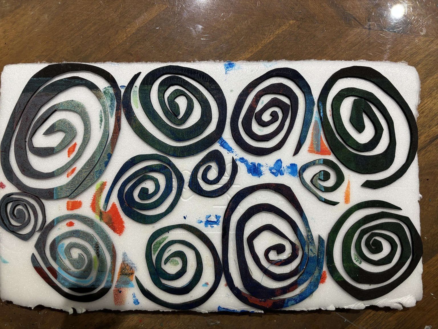 Foam stamps - image 2 - student project