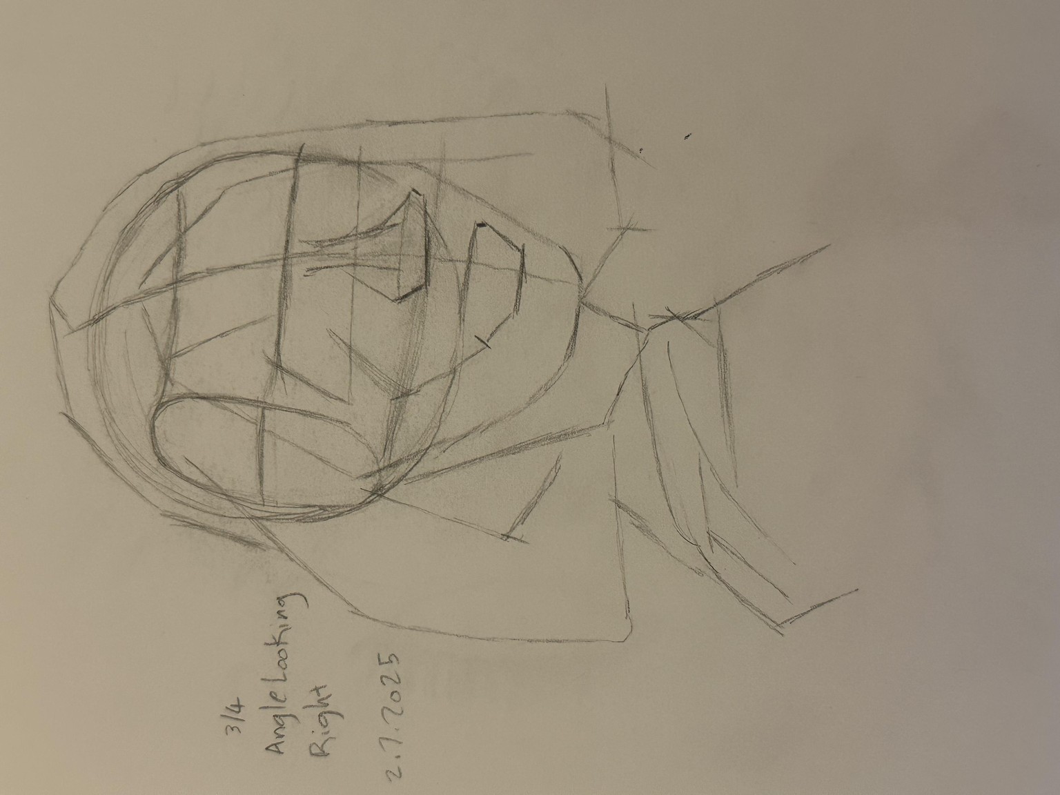 My first time trying a loomis method - image 7 - student project