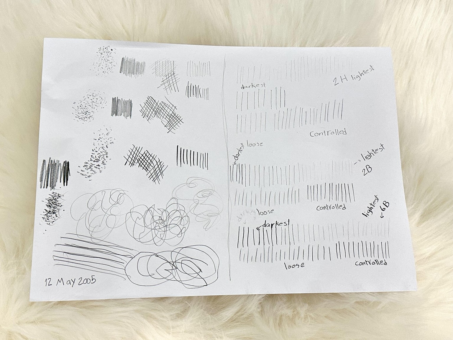Lines and textures - image 1 - student project