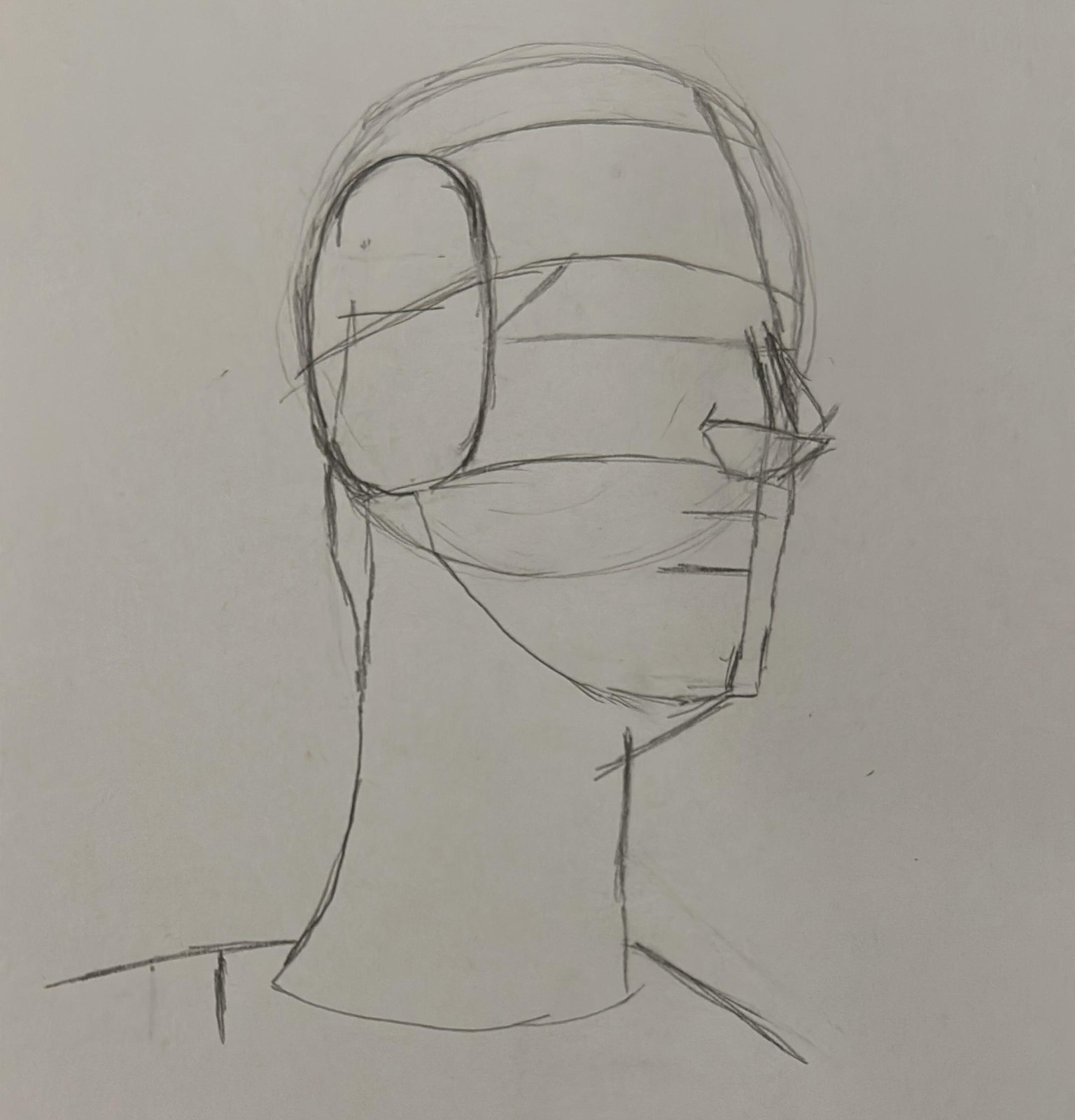 My first time trying a loomis method - image 5 - student project
