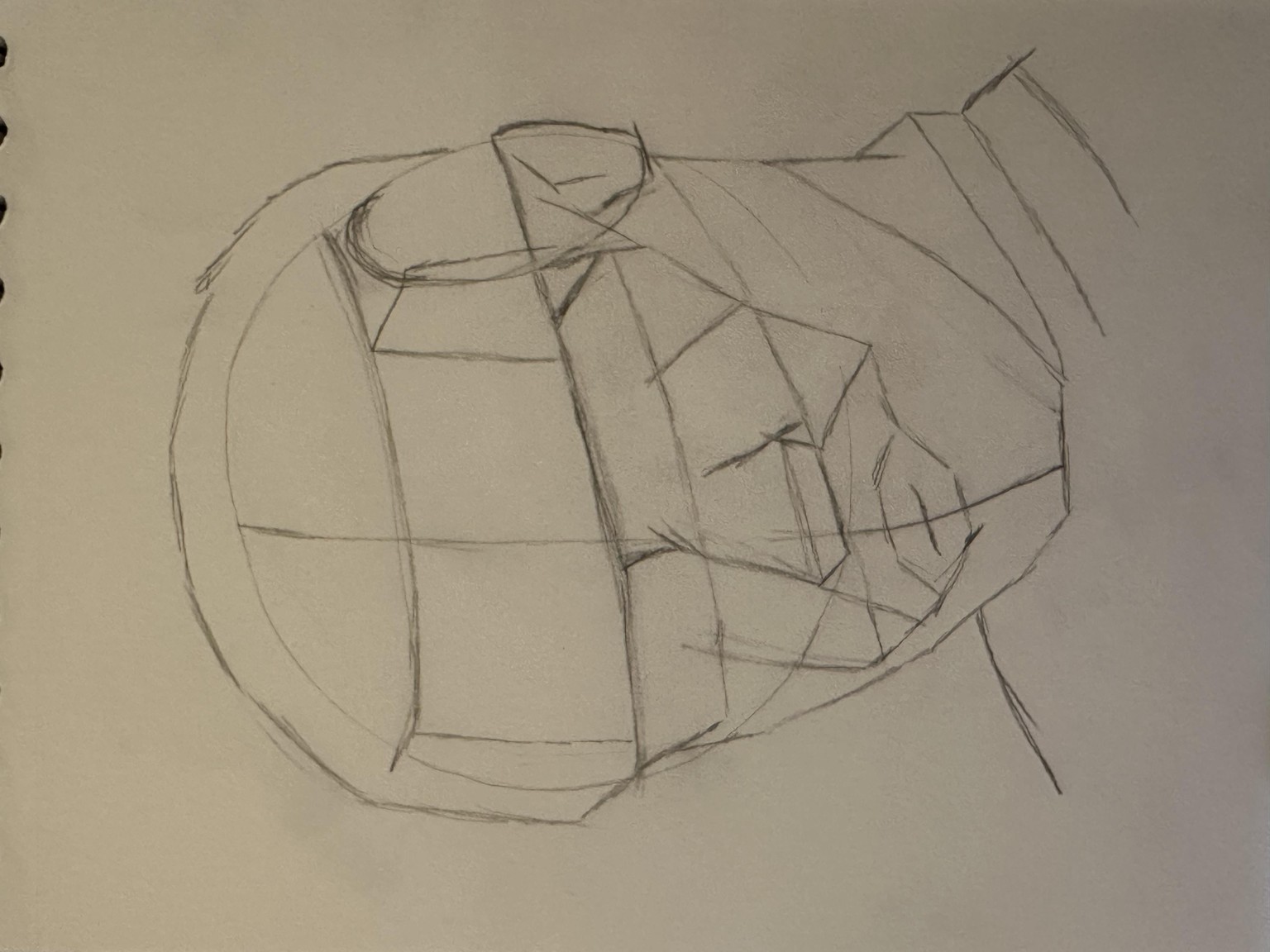 My first time trying a loomis method - image 9 - student project