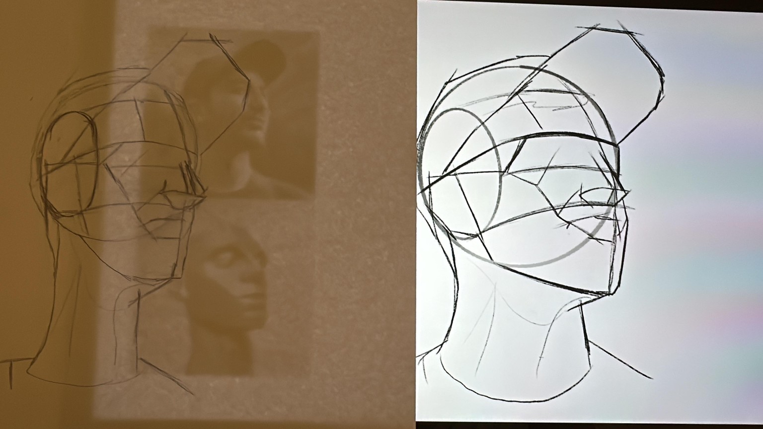 My first time trying a loomis method - image 4 - student project